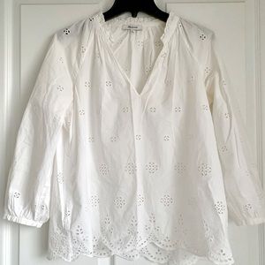 Madewell Eyelet Top